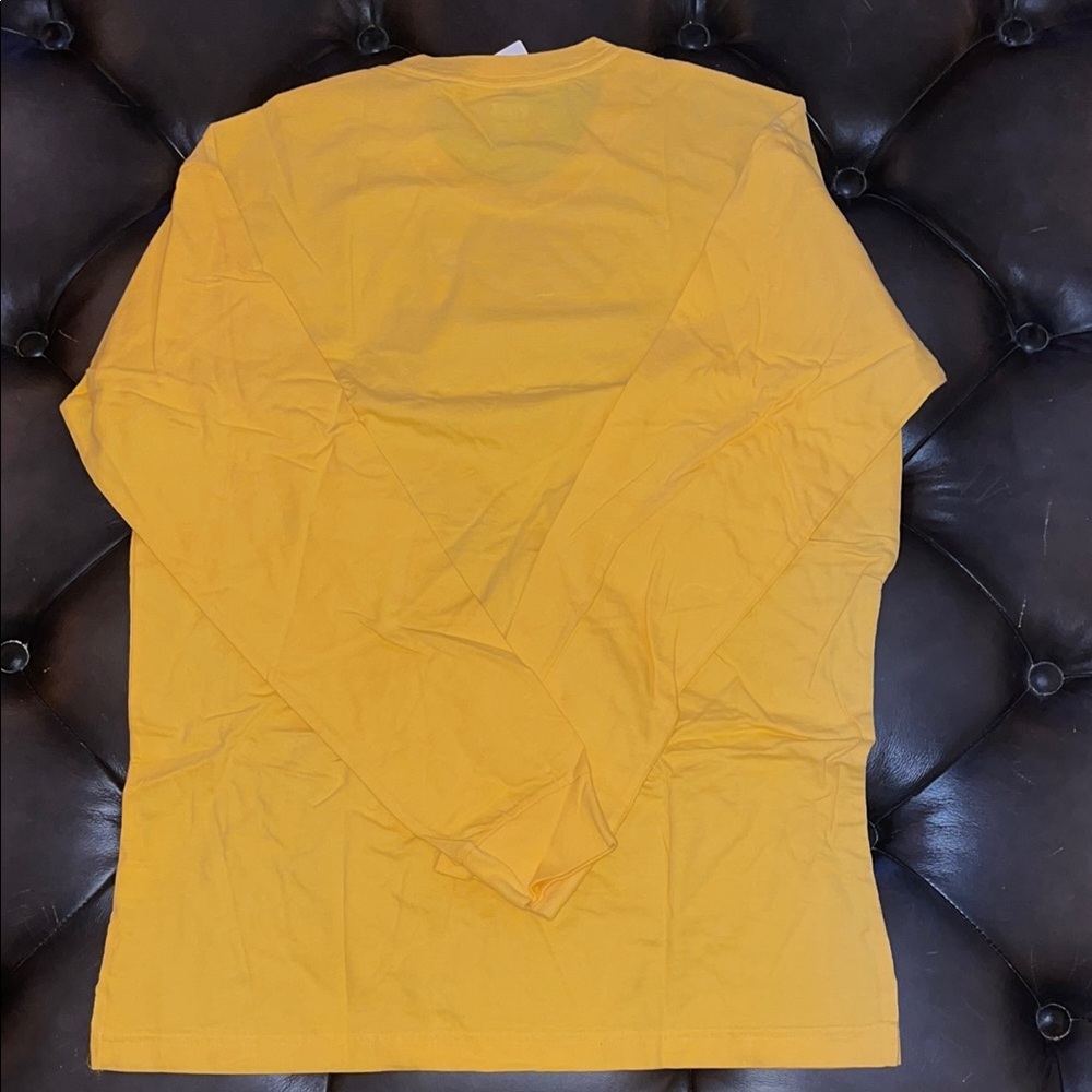 Victoria's Secret Pink Yellow Long Sleeve Shirt - Picture 4 of 7